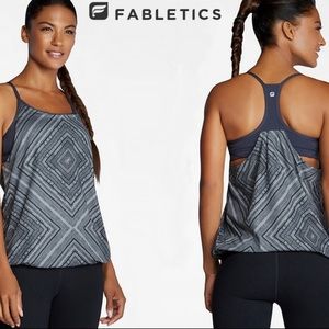 ▪️FINAL SALE NWT FABLETICS TANK WITH BUILT IN BRA